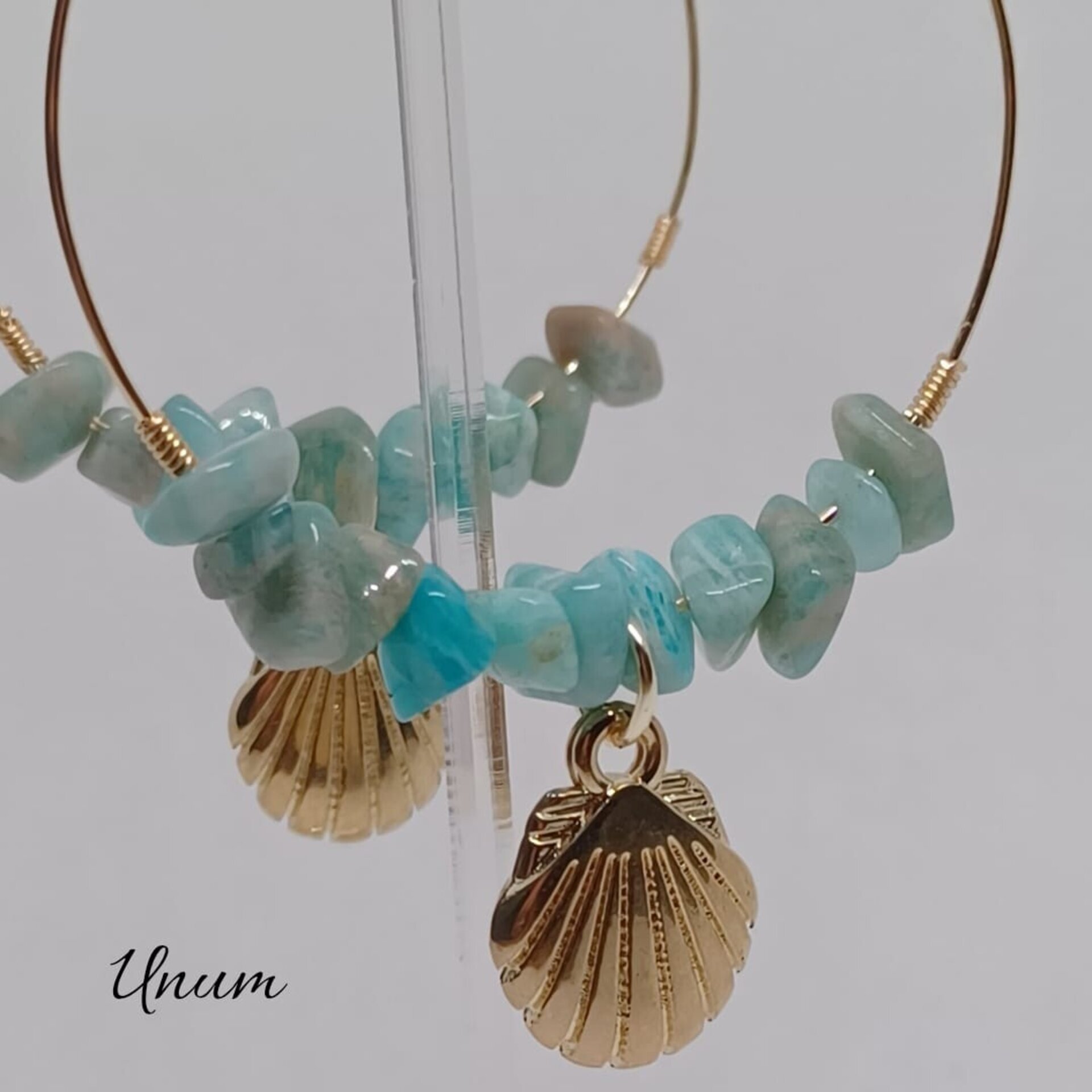 Aros de turquesas - Colección Verano 2025 - 1
