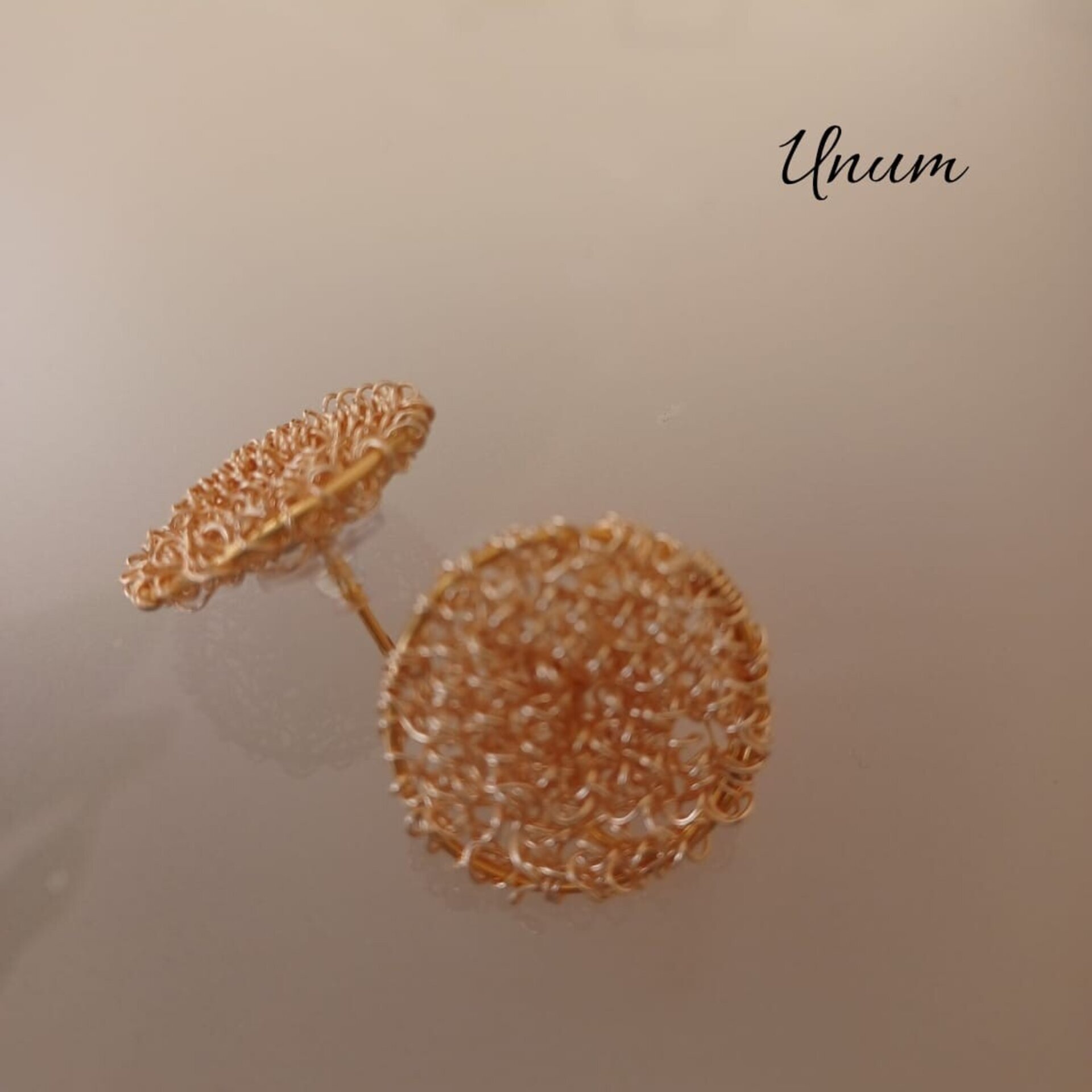 Pendientes Circulo Enredado - 5