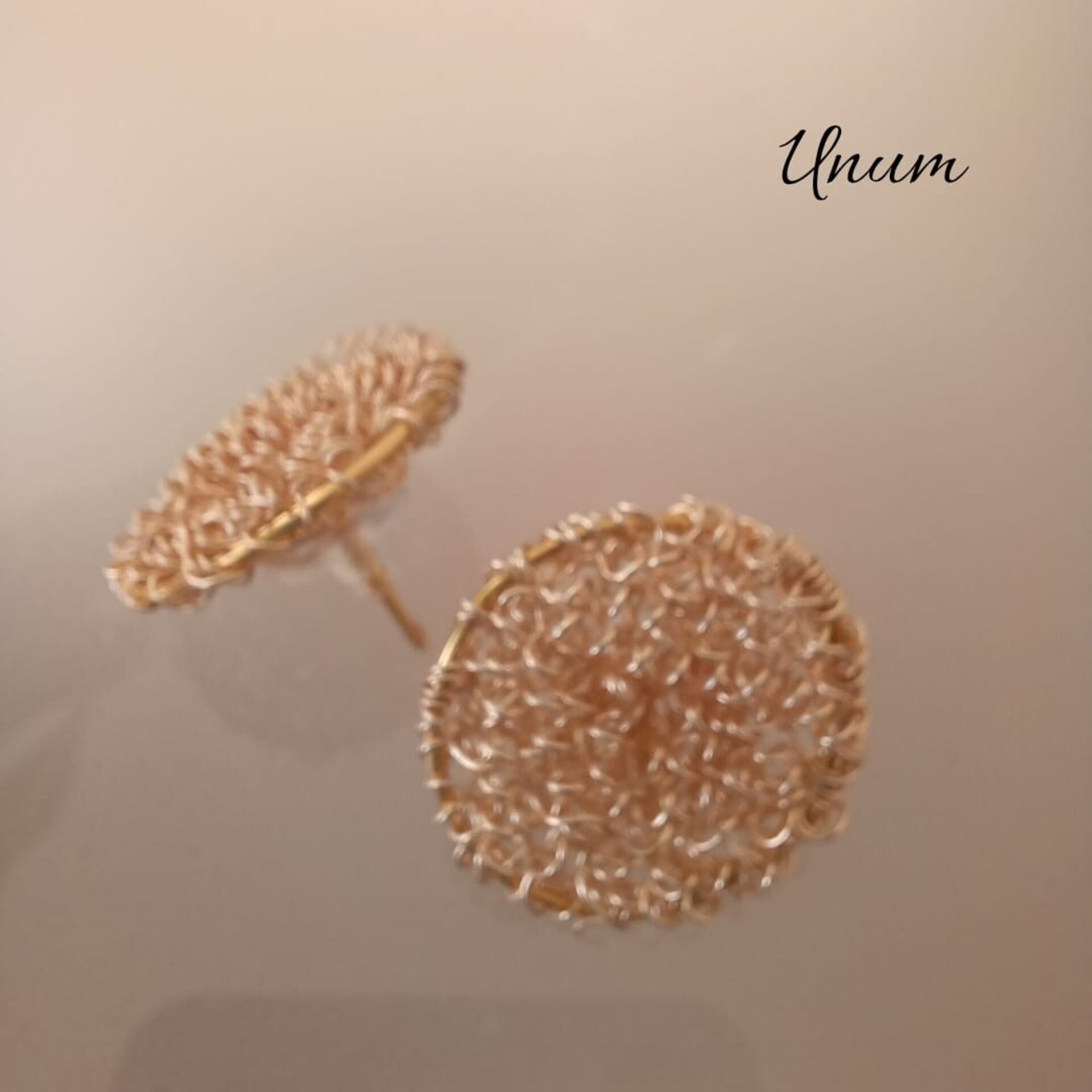 Pendientes Circulo Enredado - 6